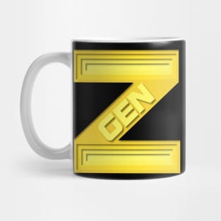 Young and yellow Generation Z Mug